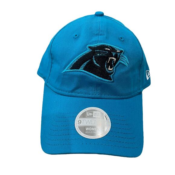 New era womens Carolina Panthers adjustable hat